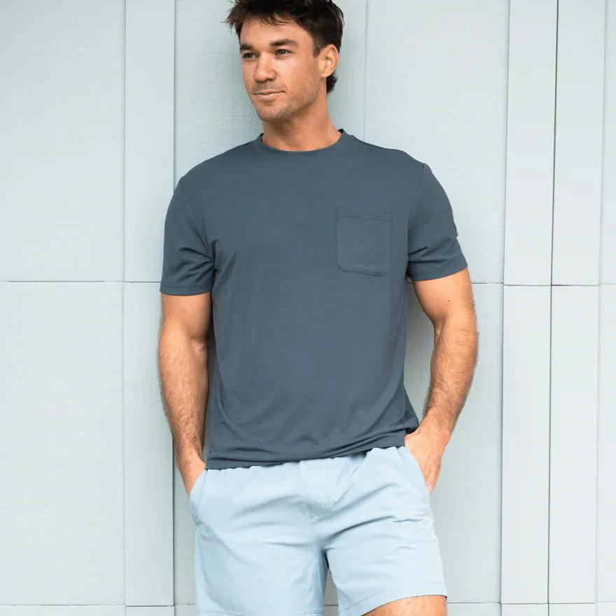 Max Comfort SS Pocket Tee – Dark Slate